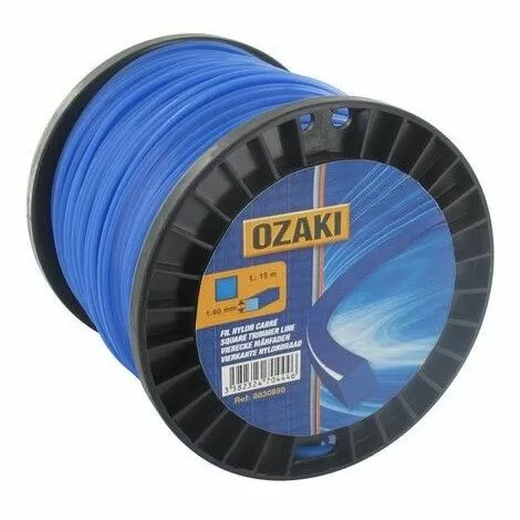 OZAKI Fil Debroussailleuse Carré 2.00mm | 130 Mètres 3 OZAKI Fil Debroussailleuse Carré 2.00mm | 130 Mètres