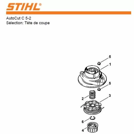 00009973100 - Ressort De Tête Nylon Pour Débroussailleuse STIHL 4 00009973100 - Ressort De Tête Nylon Pour Débroussailleuse STIHL – Image 2