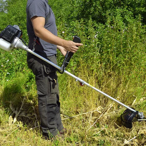 ELEM GARDEN TECHNIC Débroussailleuse Thermique 43cc - Bobine + Lame - 7 ELEM GARDEN TECHNIC Débroussailleuse Thermique 43cc - Bobine + Lame - – Image 5