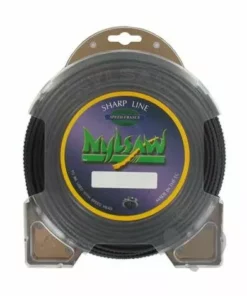ADAPTABLE Fil Débroussailleuse Nylsaw Dentelé L: 21m, Ø: 4,00mm