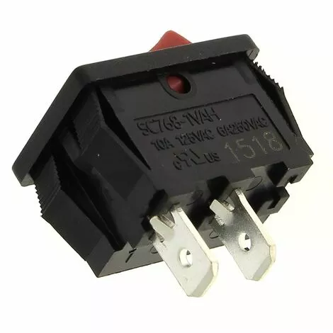 Interrupteur 2 Cosses Rouge De Poignee Pour Debroussailleuse Ryobi 4 Interrupteur 2 Cosses Rouge De Poignee Pour Debroussailleuse Ryobi – Image 2