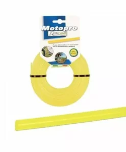 HELIOTRADE Fil Rond Pour Débroussailleuse Haute Densité 2,4 Mm X 50 Mètres