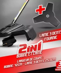 ELEM GARDEN TECHNIC Débroussailleuse électrique 1200W Garden Technic 8 ELEM GARDEN TECHNIC Débroussailleuse électrique 1200W Garden Technic -Débroussailleuse Soldes Magasin 12853509 3