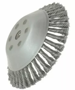 EMAK Brosse Débroussailleuse Universelle Diamètre 200mm | Alésage 25.4mm