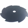 JARDIAFFAIRES Lame Professionnelle 8 Dents Pour Débroussailleuse 230 Mm X 25,4 Mm -Débroussailleuse Soldes Magasin 1687540 1