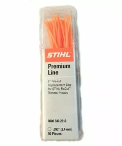 50 Brins De Fil Rond 2.4 Mm Débroussailleuse Stihl