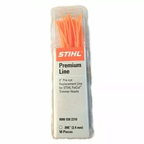50 Brins De Fil Rond 2.4 Mm Débroussailleuse Stihl 3 50 Brins De Fil Rond 2.4 Mm Débroussailleuse Stihl