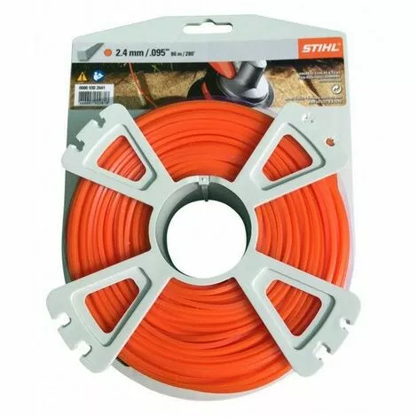 Fil Carré Débroussailleuse Stihl 2.4 Mm | 86 Mètres 3 Fil Carré Débroussailleuse Stihl 2.4 Mm | 86 Mètres