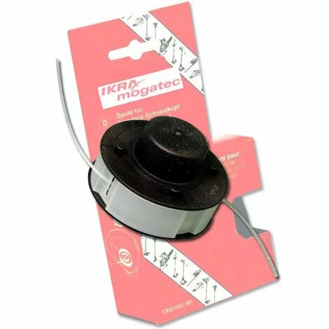 Bobine De Rechange Pour Coupe-bordures Et Débroussailleuses - 2 X 4 Mètres - Diamètre 1,4 Mm IKRA 3 Bobine De Rechange Pour Coupe-bordures Et Débroussailleuses - 2 X 4 Mètres - Diamètre 1,4 Mm IKRA