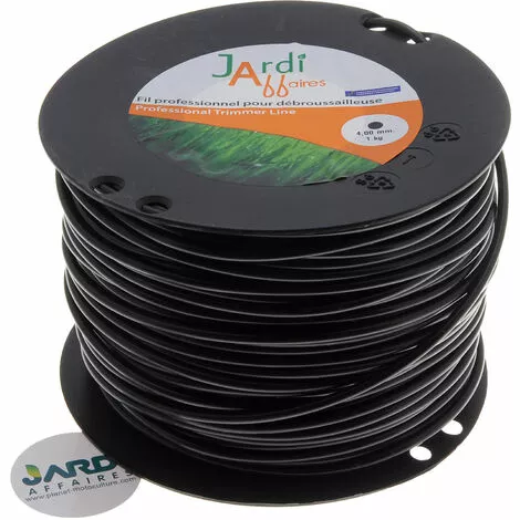JARDIAFFAIRES Bobine De Fil Extra Pro Rond Pour Débroussailleuse 4mm X 72 Mètres 3 JARDIAFFAIRES Bobine De Fil Extra Pro Rond Pour Débroussailleuse 4mm X 72 Mètres