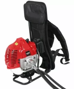 Débroussailleuse à Dos Thermique 51,7 Cm3 Coupe 42cm LEA 27518D - Rouge -Débroussailleuse Soldes Magasin 19867690 3