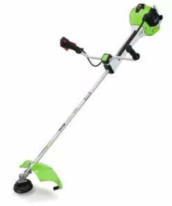 VITO GARDEN Debroussailleuse Thermique 43Cm3 VITOGARDEN 2T 1.5CV Coupe 25.5 Cm + Bobine Auto Avec Fil + Lame 3 Dents + Harnais