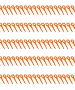 Lot De 100 Lames De Rechange En Plastique Pour Coupe Gazon 20V FUXTEC FX-E1RT20