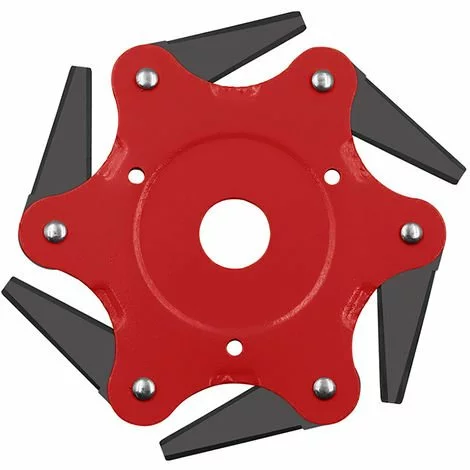 ZEBRAA Set De 4pcs 6 Lames Tête De Coupe Gazon Brosse Jardin Outil électrique Accessoires Pour Tondeuse à Gazon 3 ZEBRAA Set De 4pcs 6 Lames Tête De Coupe Gazon Brosse Jardin Outil électrique Accessoires Pour Tondeuse à Gazon