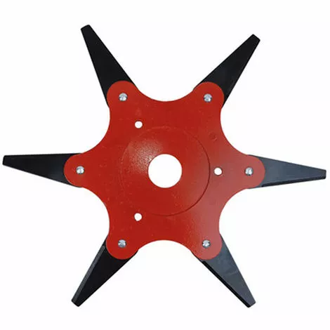 ZEBRAA Set De 4pcs 6 Lames Tête De Coupe Gazon Brosse Jardin Outil électrique Accessoires Pour Tondeuse à Gazon 4 ZEBRAA Set De 4pcs 6 Lames Tête De Coupe Gazon Brosse Jardin Outil électrique Accessoires Pour Tondeuse à Gazon – Image 2