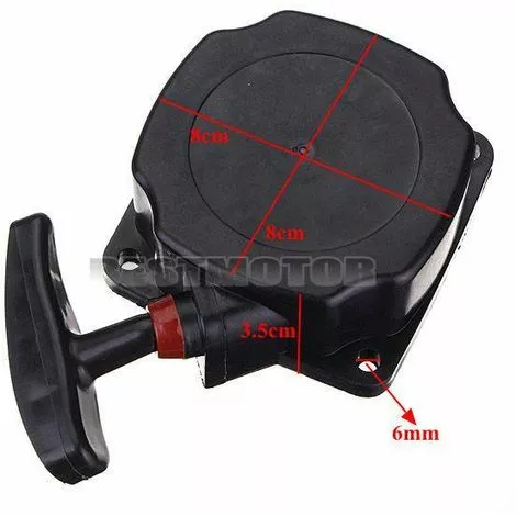 ZEBRAA Démarreur Starter Recul Rappel Manuel Brush Cutter Tondeuse à Gazon Faucheuse 4 ZEBRAA Démarreur Starter Recul Rappel Manuel Brush Cutter Tondeuse à Gazon Faucheuse – Image 2