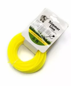Vhbw Fil De Coupe Universel Pour Tondeuse, Débroussailleuse, Coupe-bordure - Fil De Rechange, Jaune, 2,4 Mm X 15 M, Rond -Débroussailleuse Soldes Magasin 25168968 3