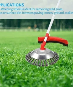 LITZEE Tête De Brosse De Désherbage De Jardin, Tondeuse à Gazon Universelle Tondeuse à Gazon Tête De Fil Jardin Terrain De Jeu Entretien Tête De Remplacement De Coupe Des Mauvais -Débroussailleuse Soldes Magasin 26310669 3