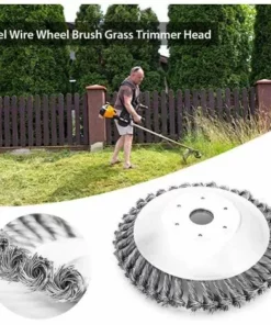 LITZEE Tête De Brosse De Désherbage De Jardin, Tondeuse à Gazon Universelle Tondeuse à Gazon Tête De Fil Jardin Terrain De Jeu Entretien Tête De Remplacement De Coupe Des Mauvais -Débroussailleuse Soldes Magasin 26310669 4