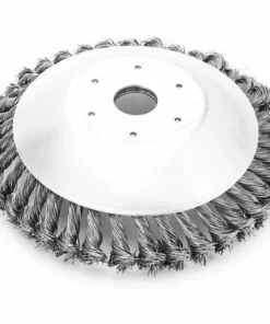 LITZEE Tête De Brosse De Désherbage De Jardin, Tondeuse à Gazon Universelle Tondeuse à Gazon Tête De Fil Jardin Terrain De Jeu Entretien Tête De Remplacement De Coupe Des Mauvais (8")