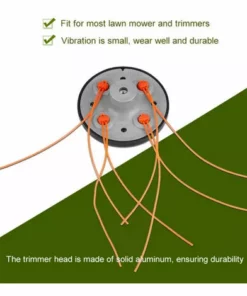 HAPPYSHOPPING Coupe-disque Concave-convexe A Quatre Lignes Pour Tondeuse A Gazon -Débroussailleuse Soldes Magasin 28495716 4