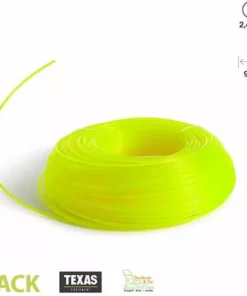Fil Pour Rotofil Et Coupe Bordure Fluo Rond 2,4 Mm TEXAS 15 Mètres - Jaune -Débroussailleuse Soldes Magasin 29308120 3