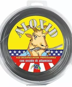 Maniver Fin433 Fil Débroussailleuse, 50 m, Gris