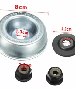 HAPPYSHOPPING Couvercle De Protection De La Boite De Vitesses De La Tete De Travail De La Tondeuse Agazon, Ensemble De 4 Pieces -Débroussailleuse Soldes Magasin 30043821 4