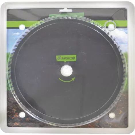 JR MOTOCULTURE JR Disques De Débroussailleuses 255 Mm 1.9 Mm - 80 Dents DDS016 3 JR MOTOCULTURE JR Disques De Débroussailleuses 255 Mm 1.9 Mm - 80 Dents DDS016