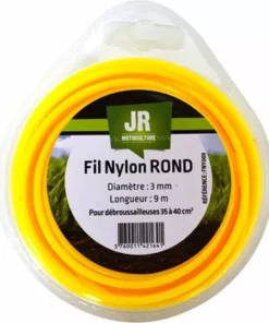 JR MOTOCULTURE JR Fil Nylon 3 Mm - Rond FNY009