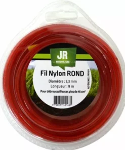 JR MOTOCULTURE JR Fil Nylon 3.3 Mm - Rond FNY011