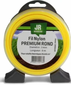 JR MOTOCULTURE JR Fil Nylon 3 Mm - Rond - Premium FNY021