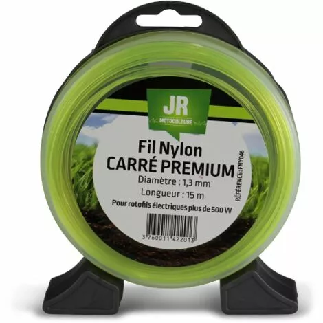 JR MOTOCULTURE JR Fil Nylon 1.3 Mm - Carré - Premium FNY046 3 JR MOTOCULTURE JR Fil Nylon 1.3 Mm - Carré - Premium FNY046