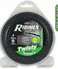 RIBIMEX Fil Torsade TWISTY 120m 2,7mm Pour Tête De Débrousailleuse
