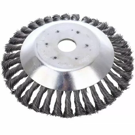 PERLE RARE Tête De Débroussailleuse Conique En Fil De Fer Noué De 200 Mm Pour Tondeuse à Gazon - Plateau De Désherbage En Métal Pour Débroussailleuse (200CM) 3 PERLE RARE Tête De Débroussailleuse Conique En Fil De Fer Noué De 200 Mm Pour Tondeuse à Gazon - Plateau De Désherbage En Métal Pour Débroussailleuse (200CM)