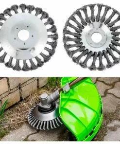 PERLE RARE Tête De Débroussailleuse Conique En Fil De Fer Noué De 200 Mm Pour Tondeuse à Gazon - Plateau De Désherbage En Métal Pour Débroussailleuse (200CM) 10 PERLE RARE Tête De Débroussailleuse Conique En Fil De Fer Noué De 200 Mm Pour Tondeuse à Gazon - Plateau De Désherbage En Métal Pour Débroussailleuse (200CM) -Débroussailleuse Soldes Magasin 30980731 4