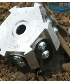 IME Tête Bineuse Universelle Pour Débroussailleuse Avec Lames En Acier + Kit De Lames De Rechange -Débroussailleuse Soldes Magasin 30986627 5