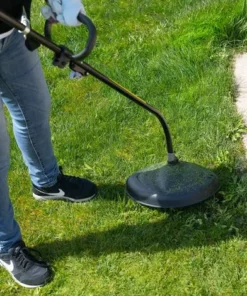 Débroussailleuse électrique Filaire, Puissance 1200W 230V, Coupe Double Fil 2 Mm, Largeur De Coupe 35cm, Vitesse 8500rpm - Greencut GGT1200C