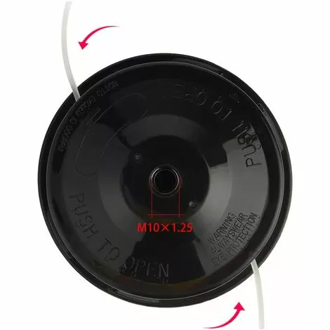 BEARSU Tête De Débroussailleuse Universelle Tap & Go - M10 X 1,25 à Gauche 3 BEARSU Tête De Débroussailleuse Universelle Tap & Go - M10 X 1,25 à Gauche – Image 2