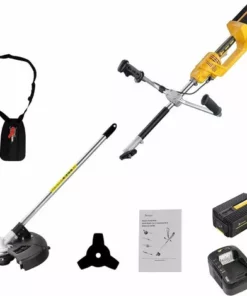 Débroussailleuse Sans Fil à Batterie, 40 V, GT ELEC + Batterie 4 Ah + Chargeur -Débroussailleuse Soldes Magasin 32934577 4