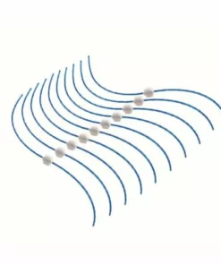 BLACK & DECKER Lot De 10 Fils Torsadés Haute Perfomance - Diamètre Du Fil 2,4 Mm BLACK+DECKER A6489-XJ