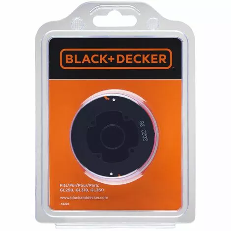 BLACK & DECKER Bobine 6 Mètres De Fil - Diamètre 1,5 Mm - Frappe Au Sol A6226-XJ 4 BLACK & DECKER Bobine 6 Mètres De Fil - Diamètre 1,5 Mm - Frappe Au Sol A6226-XJ – Image 2
