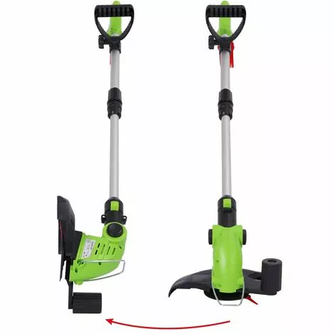 Débroussailleuse Sans Fil à Batterie 25cm 8.500trs/min 20V, 12 Lames Incl., Manche Télescopique En Alu 70-100cm, (80 Min. Sans Charge) Sans Chargeur Sans Batterie – De BRAST 4 Débroussailleuse Sans Fil à Batterie 25cm 8.500trs/min 20V, 12 Lames Incl., Manche Télescopique En Alu 70-100cm, (80 Min. Sans Charge) Sans Chargeur Sans Batterie – De BRAST – Image 2