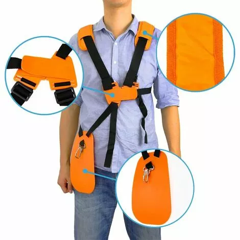 Kueatily Tondeuse à Bandoulière-tondeuse à Harnais Double épaule Avec Ceinture De Nylon Durable Adjuestable Pour Débroussailleuse Ou Gardenning (pour STIHL FS, Taille-bordures Série Km) 6 Kueatily Tondeuse à Bandoulière-tondeuse à Harnais Double épaule Avec Ceinture De Nylon Durable Adjuestable Pour Débroussailleuse Ou Gardenning (pour STIHL FS, Taille-bordures Série Km) – Image 4