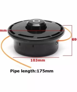 Tete Bumpfeed Pour Honda Tous Gx25 Gx35 Arbre Droit Débroussailleuse Débroussailleuse Débroussailleuse Tete Noir SwagX -Débroussailleuse Soldes Magasin 35223646 3