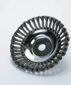 THSINDE Tête De Brosse à Mauvaises Herbes Pour Tondeuse 8 Pouces, Roue De Désherbage Universelle En Fil D'acier, Accessoires Pour Tondeuse à Gazon, Coupe-Tondeuse à Gazon, Tête De Coupe, Pour Pelouses De Jard -Débroussailleuse Soldes Magasin 35436771 4