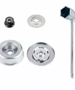 THSINDE 4pcs / Set Pièces Et Accessoires Pour Tondeuses Pour STIHL FS55 FS56 FS120 FS130 FS130R FS200 FS200R FS250, Haute Qualité En Métal Lame Pour STIHL Débroussailleuse Lame Fixation Remplacement Kit