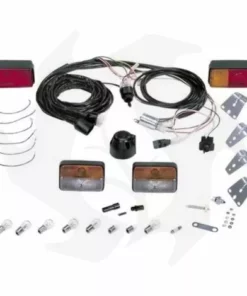 BAZARGIUSTO Kit D'éclairage 12 V Universel Complet Pour Tracteurs Avec Câble De 4 M