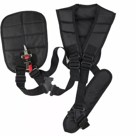 ASUPERMALL Sangle De Confort Sangle De Harnais De Tondeuse A Double Epaule Pour Harnais De Debroussailleuse Et Tondeuse Et Tondeuse, Noir 3 ASUPERMALL Sangle De Confort Sangle De Harnais De Tondeuse A Double Epaule Pour Harnais De Debroussailleuse Et Tondeuse Et Tondeuse, Noir