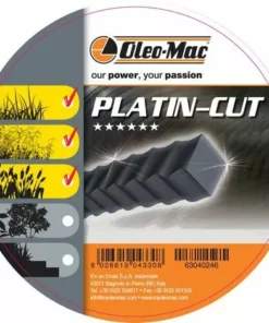 OLEOMAC Fil Coupe Bordure Carré 3 Mm Platin-cut | 44m